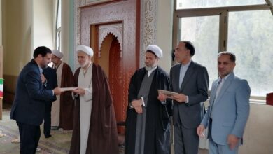 اقامه نماز وحدت بخش ادارات استان کرمان در بازرسی استان
