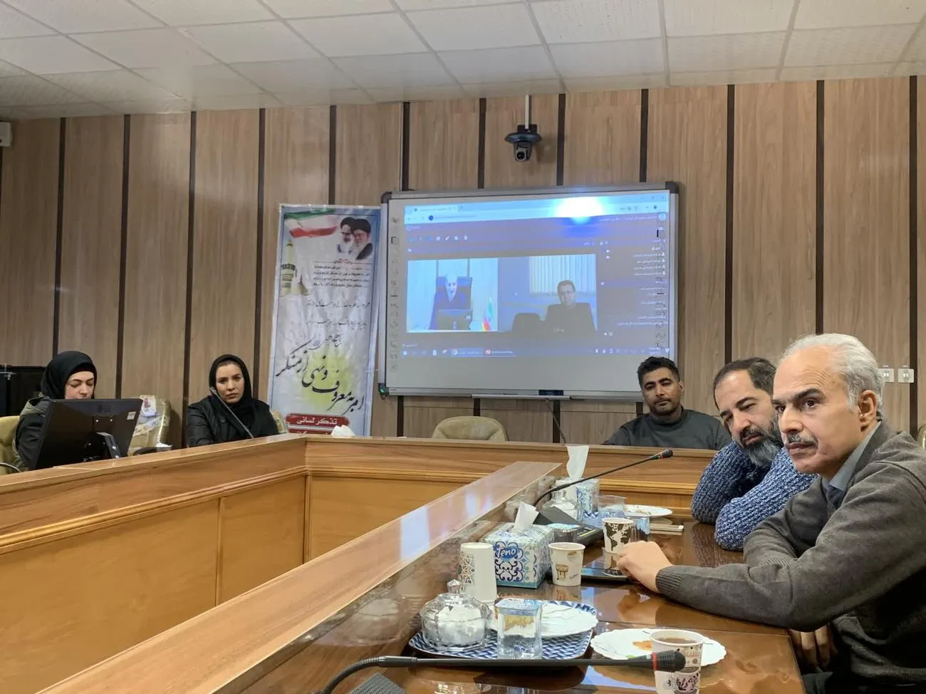 شورای اقامه نماز اداره کل دامپزشکی کردستان برگزار شد