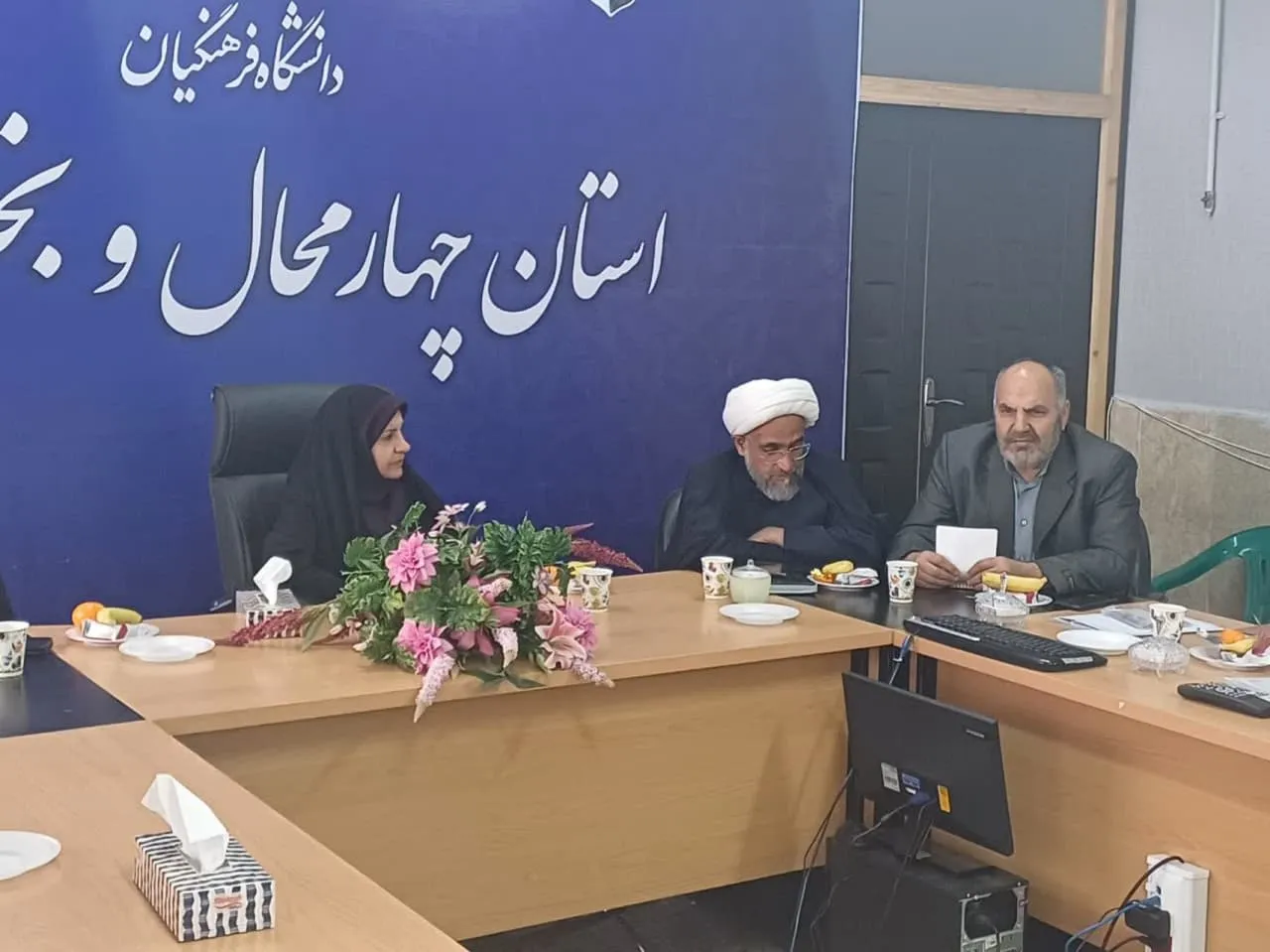 جلسه شورای اقامه نماز دانشگاه فرهنگیان چهارمحال و بختیاری برگزار شد