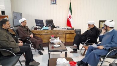 مدیر ستاد اقامه نماز قم با مدیرکل اوقاف و امور خیریه دیدار کرد