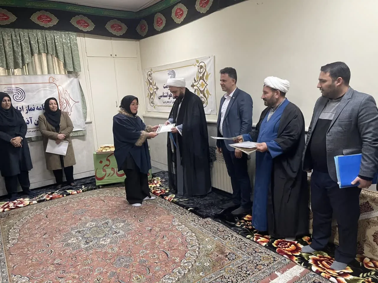 جلسه شورای اقامه نماز اداره کل هواشناسی استان آذربایجان غربی برگزار شد