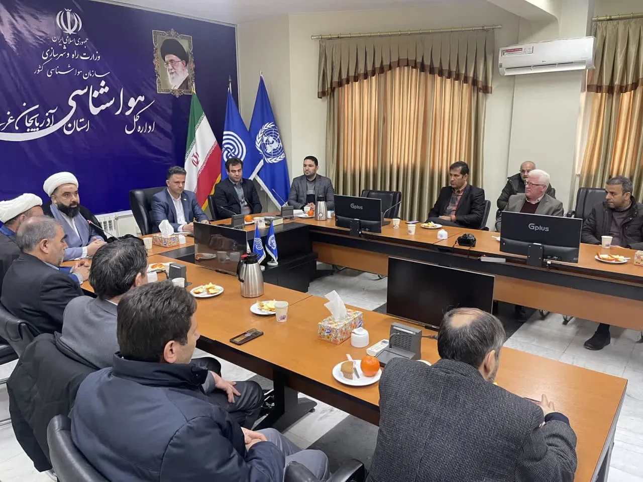 جلسه شورای اقامه نماز اداره کل هواشناسی استان آذربایجان غربی برگزار شد