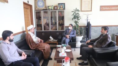 مدیر ستاد اقامه نماز قم با معاون امور عمرانی استاندار دیدار کرد