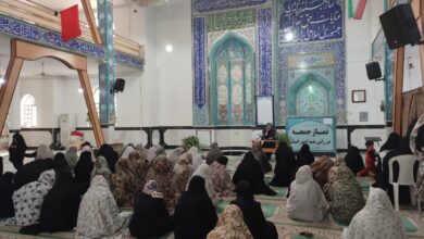 بیان معارف نماز و جوابگویی به سئوالات احکام در مراسم اعتکاف توسط مدرس ستاد اقامه نماز گیلانغرب -1