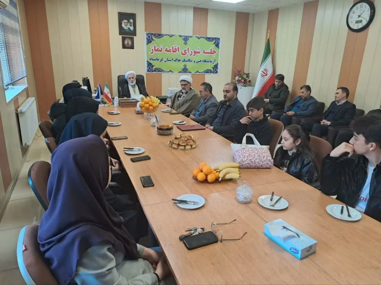 شورای اقامه نماز اداره کل آزمایشگاه فنی و مکانیک خاک استان کرمانشاه -1