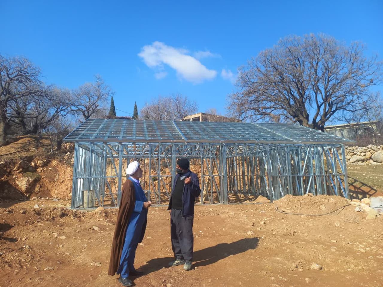 از مسجد امام علی(ع)روستای کوشک بویر احمد بازدید به عمل آمد.