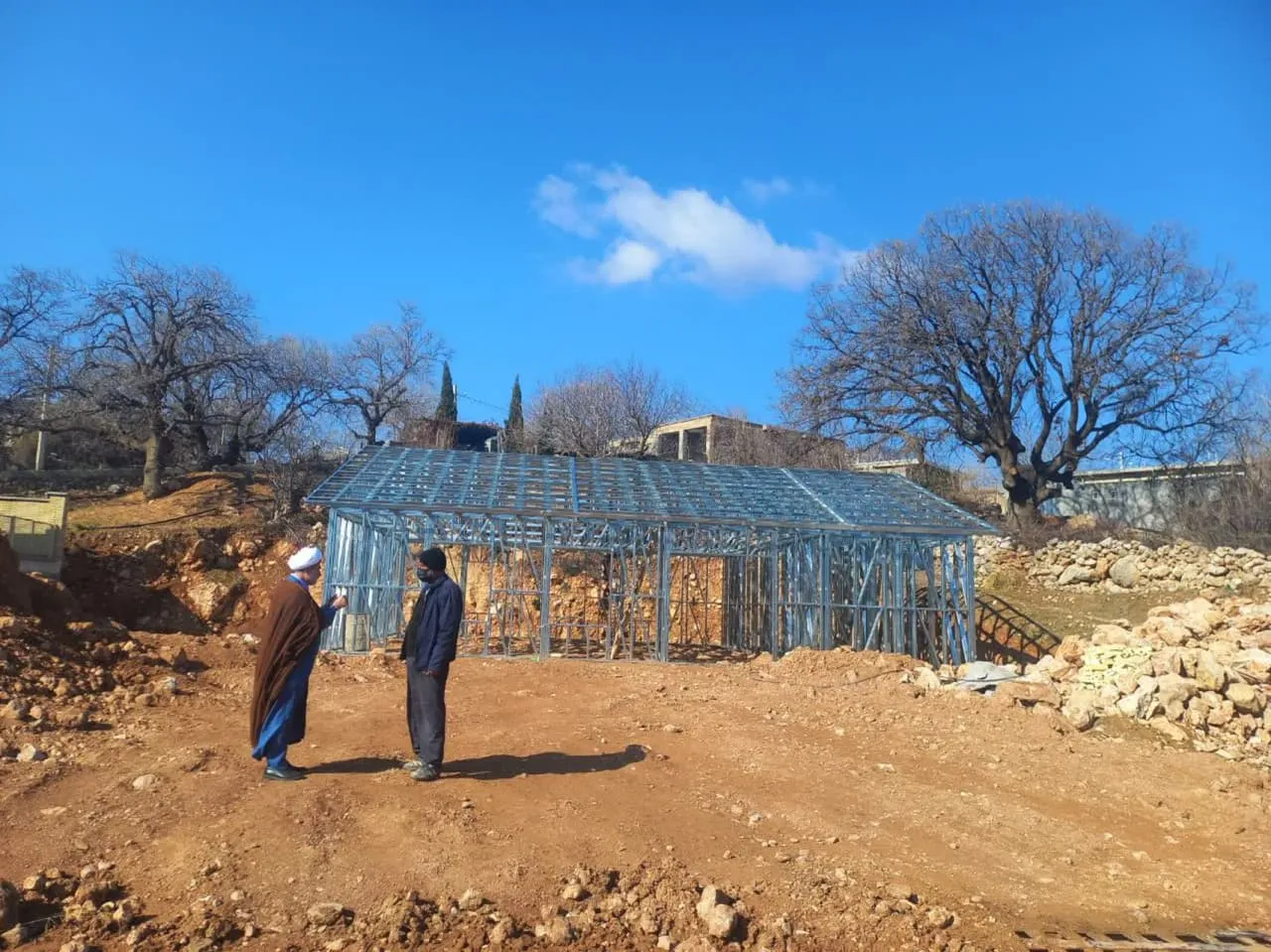 از مسجد امام علی(ع)روستای کوشک بویر احمد بازدید به عمل آمد.