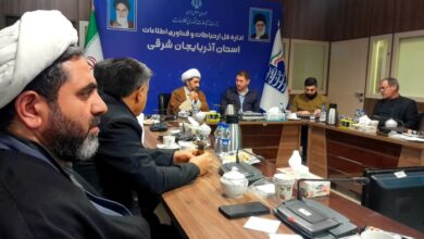 جلسه شورای اقامه نماز سازمان فناوری اطلاعات تبریز