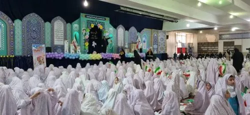 جشن بندگی دانش آموزان گلپایگان اصفهان
