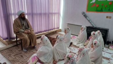 جشن تکلیف مدرسه غیر انتفاعی بهاران شهرستان اراک