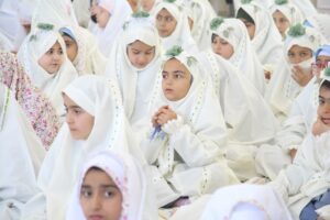 جشن تکلیف نومکلفین جعفرآباد با حضور رئیس جامعه مدرسین حوزه علمیه قم