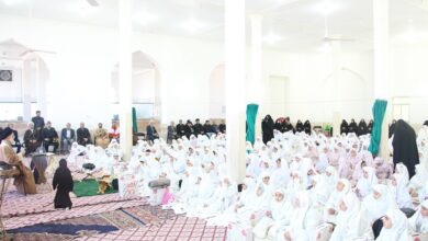 جشن تکلیف نومکلفین جعفرآباد با حضور رئیس جامعه مدرسین حوزه علمیه قم