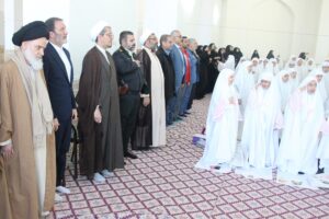 جشن تکلیف نومکلفین جعفرآباد با حضور رئیس جامعه مدرسین حوزه علمیه قم