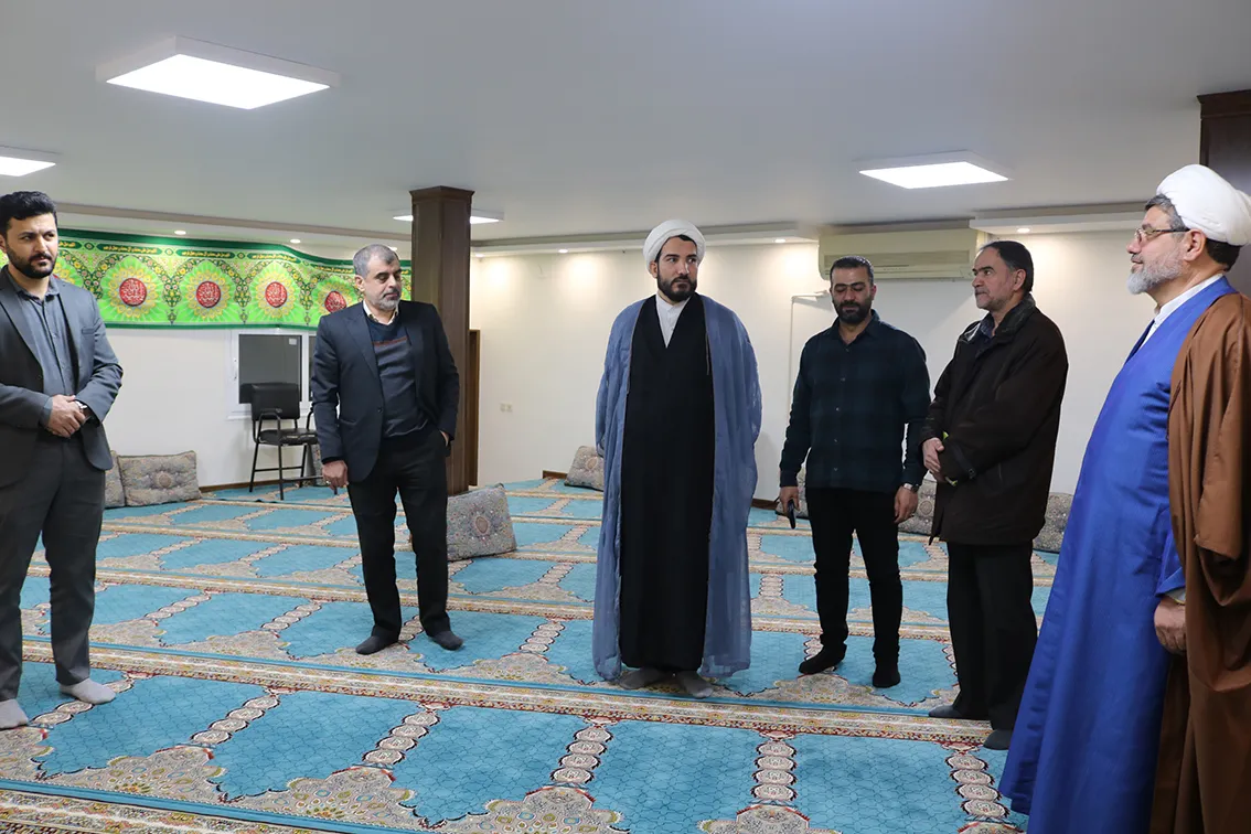 جلسه شورای اقامه نماز اداره کل پشتیبانی امور دام استان اصفهان