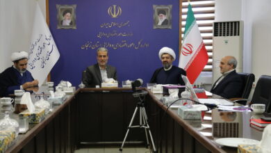 جلسه شورای اقامه نماز اداره کل امور اقتصادی و دارایی استان زنجان برگزار شد