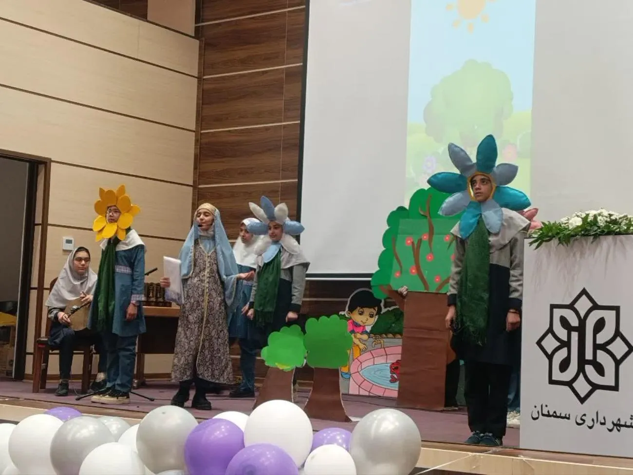 جلاسیه نماز دانش آموزان شهرستان سمنان برگزار شد