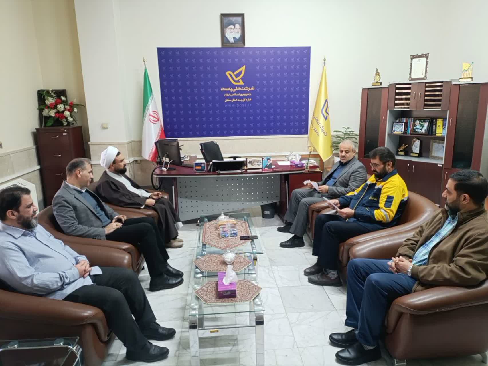 جلسه شورای اقامه نماز اداره کل پست استان سمنان برگزار شد
