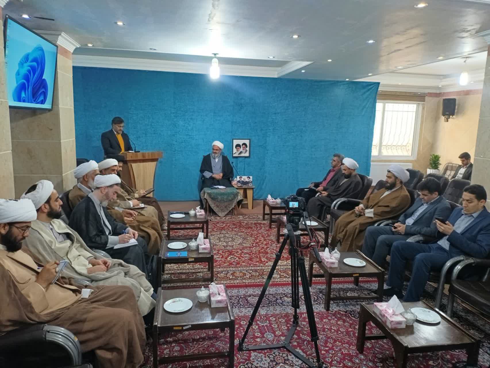 جلسه شورای همکاری حوزههای علمیه استان با آموزش و پرورش برگزار شد