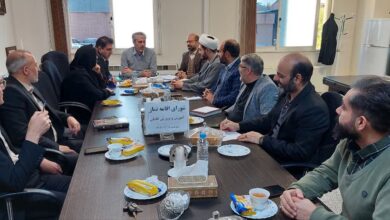 هفتمین جلسه شورای اقامه نماز آموزش و پرورش شهرستان کاشان برگزار شد