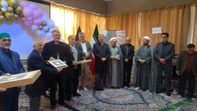 تقدیر از خیرین نمازخانه ساز در مدارس خراسان رضوی