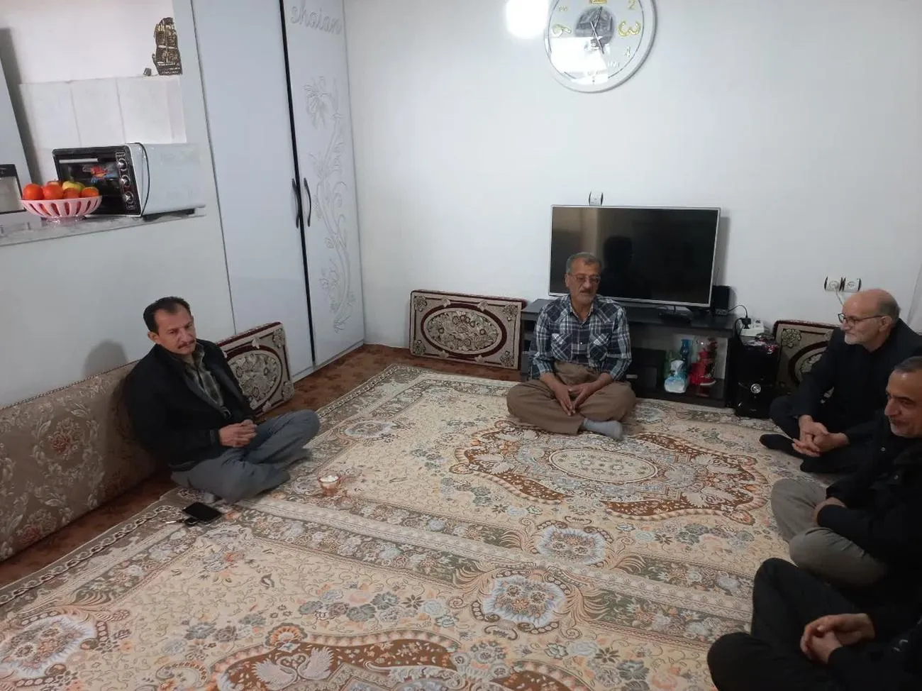 دیدار مدیر ستاد اقامه نماز استان بمناسبت روز جانباز