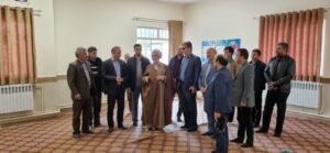 نمازخانه مدرسه خمسه شهرستان زبرخان افتتاح شد