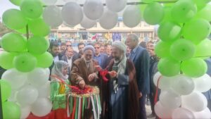 نمازخانه مدرسه خمسه شهرستان زبرخان افتتاح شد