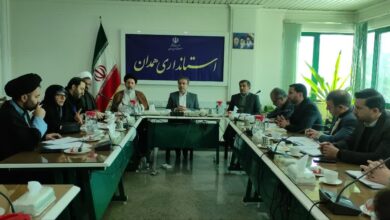 جلسه هماهنگی وبرنامه ریزی شورای اقامه نماز روستایی در همدان برگزار شد