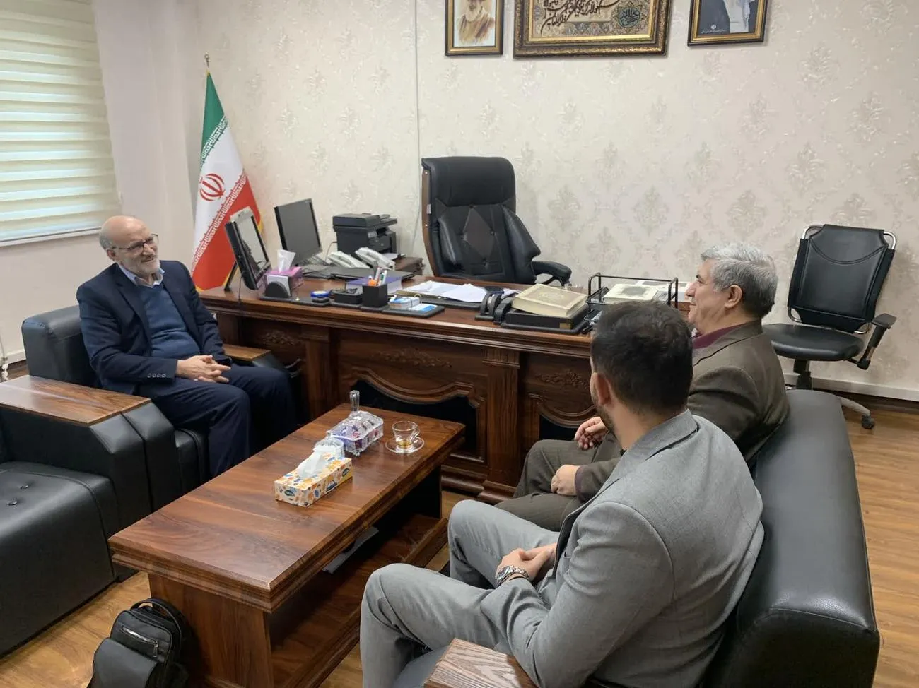 مدیر ستاد اقامه نماز استان کردستان با معاون سیاسی و امنیتی استان دیدار کرد