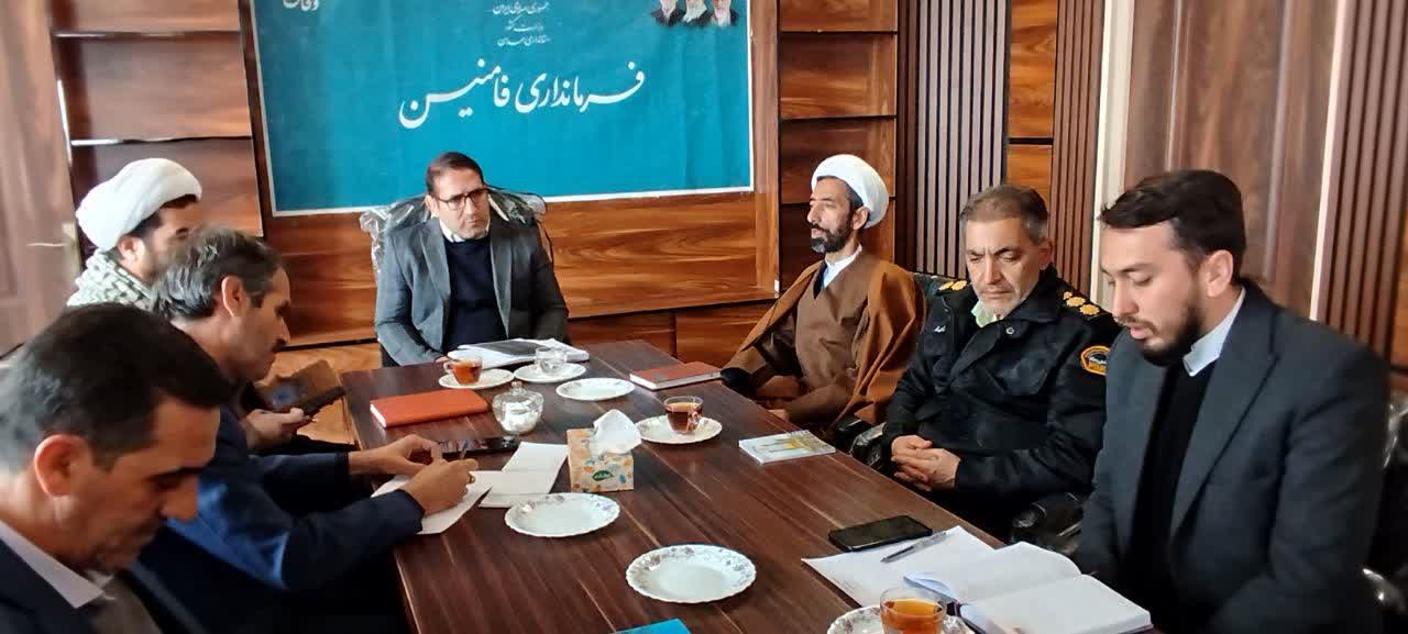 جلسه شورای اقامه نماز شهرستان فامنین برگزار شد