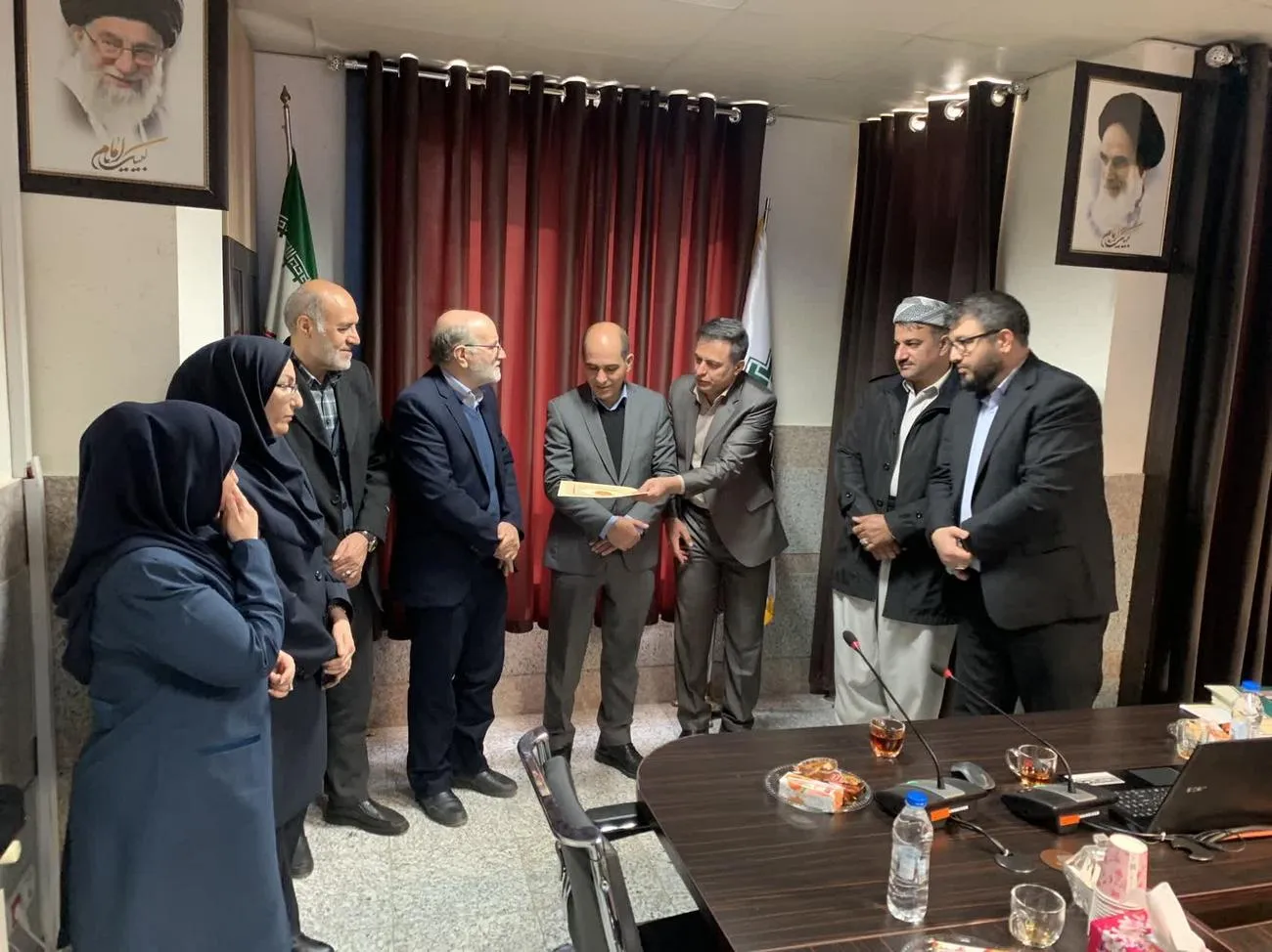 شورای اقامه نماز امور مالیاتی کردستان برگزار شد