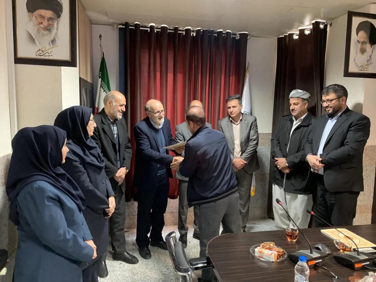شورای اقامه نماز امور مالیاتی کردستان برگزار شد