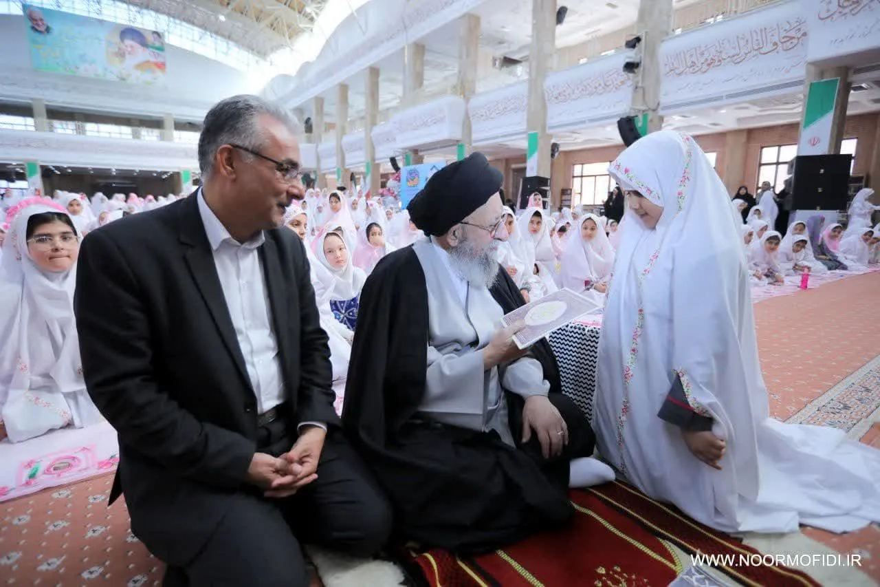 جشن عبادت ۲۰ هزار دانشآموز گلستانی برگزار شد