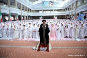 جشن عبادت ۲۰ هزار دانش‌آموز گلستانی برگزار شد