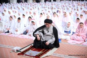 جشن عبادت ۲۰ هزار دانش‌آموز گلستانی برگزار شد