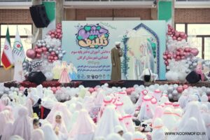 جشن عبادت ۲۰ هزار دانش‌آموز گلستانی برگزار شد