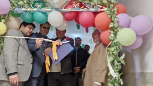 نمازخانه مدرسه خمسه شهرستان زبرخان افتتاح شد