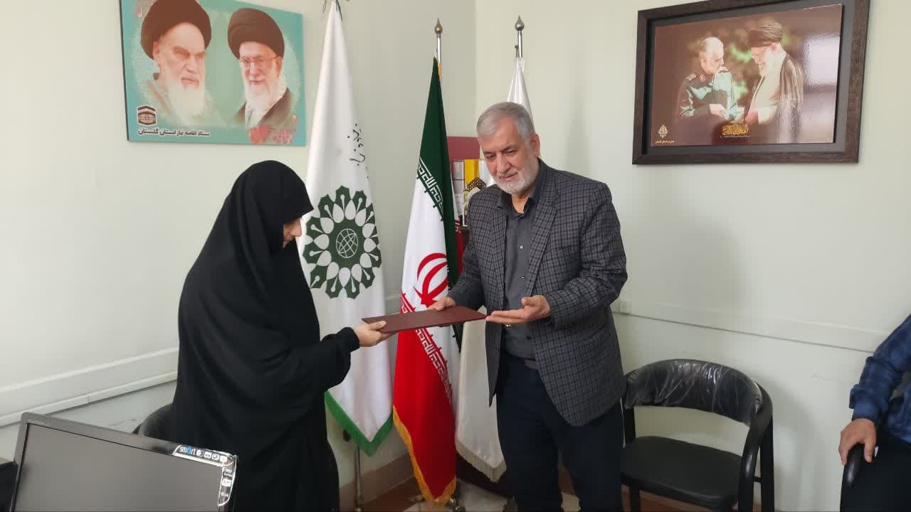 مشاور امور بانوان و خانواده ستاد اقامه نماز استان گلستان منصوب شد