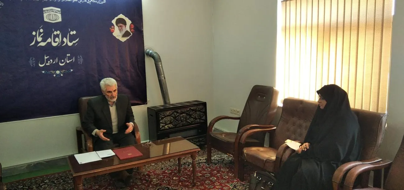 حکم مشاور امور بانوان و خانواده ستاد اقامه نماز استان اردبیل