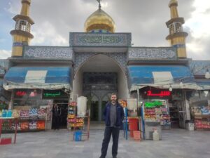 بازدید از نمازخانه های بین راهی استان