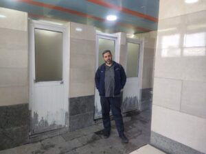 بازدید از نمازخانه های بین راهی استان