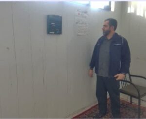 بازدید از نمازخانه های بین راهی استان