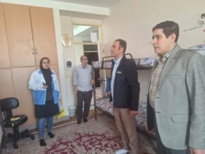 بازدید از محور مواصلاتی تبریز
