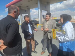 بازدید از محور مواصلاتی تبریز