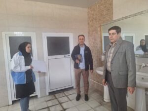 بازدید از محور مواصلاتی تبریز