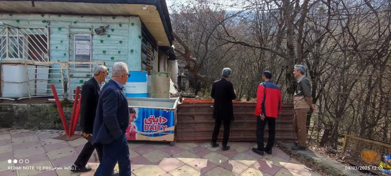 بازدید دبیر ستاد اقامه نماز شهرستان علی آباد کتول از نمازخانه های بین راهی