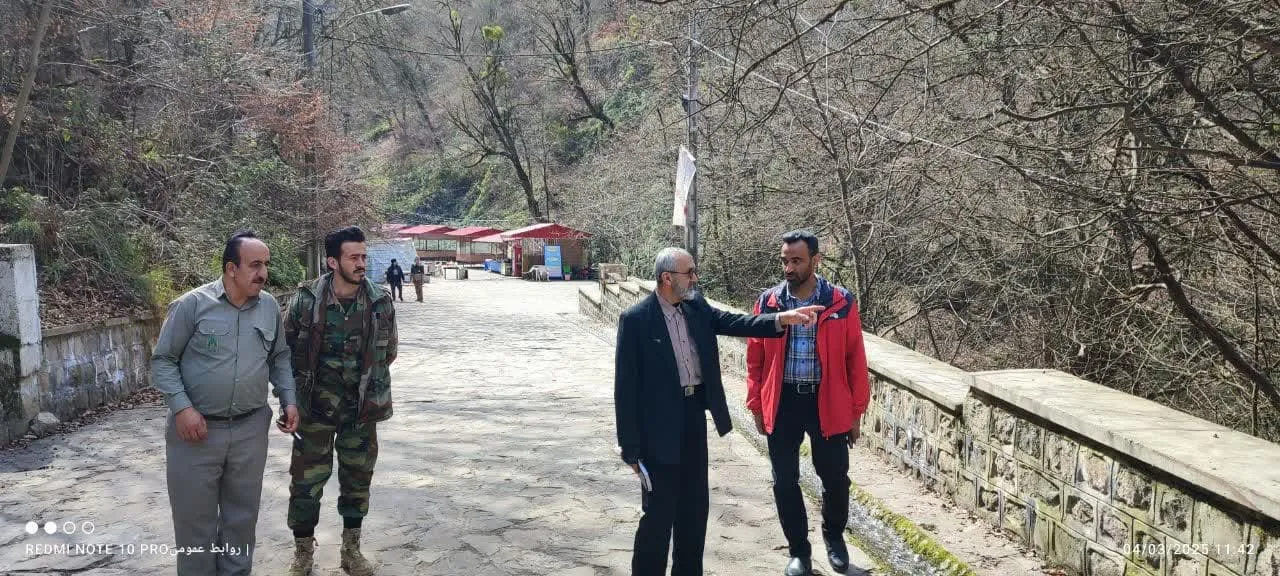 بازدید دبیر ستاد اقامه نماز شهرستان علی آباد کتول از نمازخانه های بین راهی