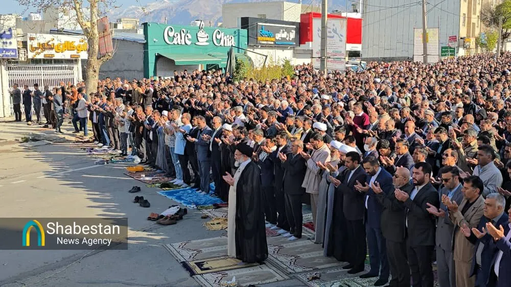 نماز عيد فطر در كهگيلويه وبوير احمد برگزار شد