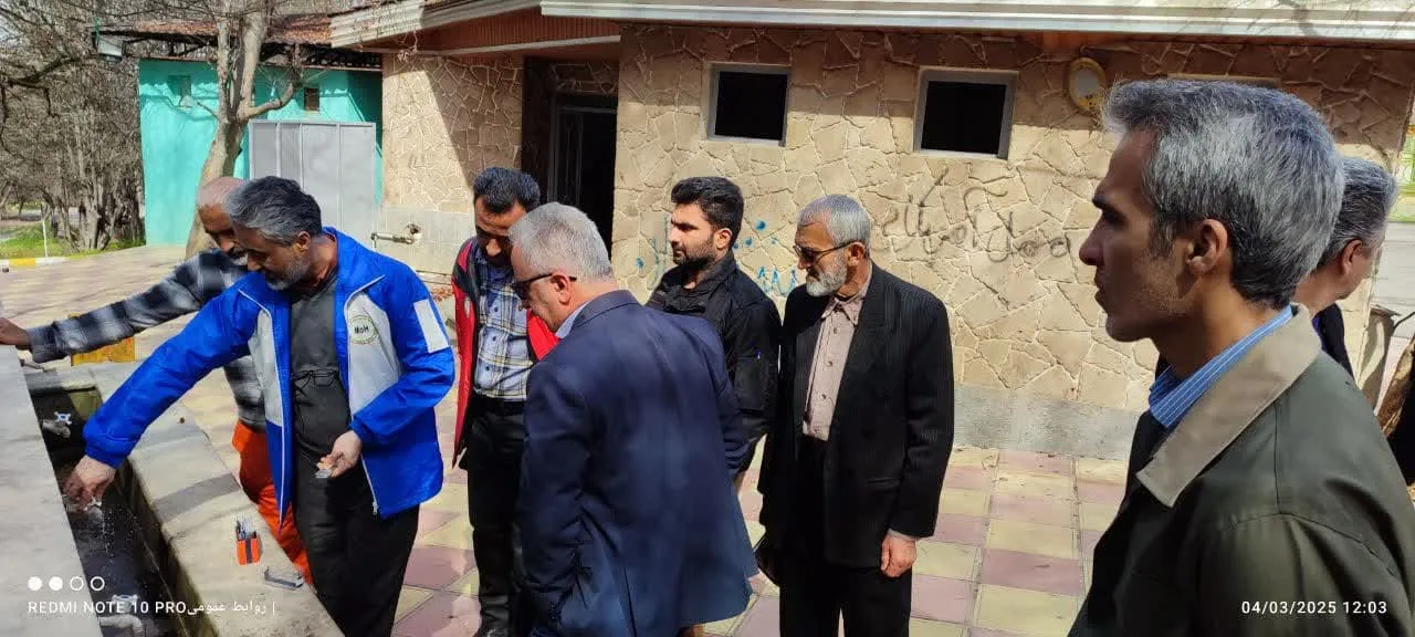 بازدید دبیر ستاد اقامه نماز شهرستان علی آباد کتول از نمازخانه های بین راهی