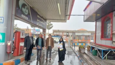 بازدید از نمازخانه های راه های مواصلاتی تبریز